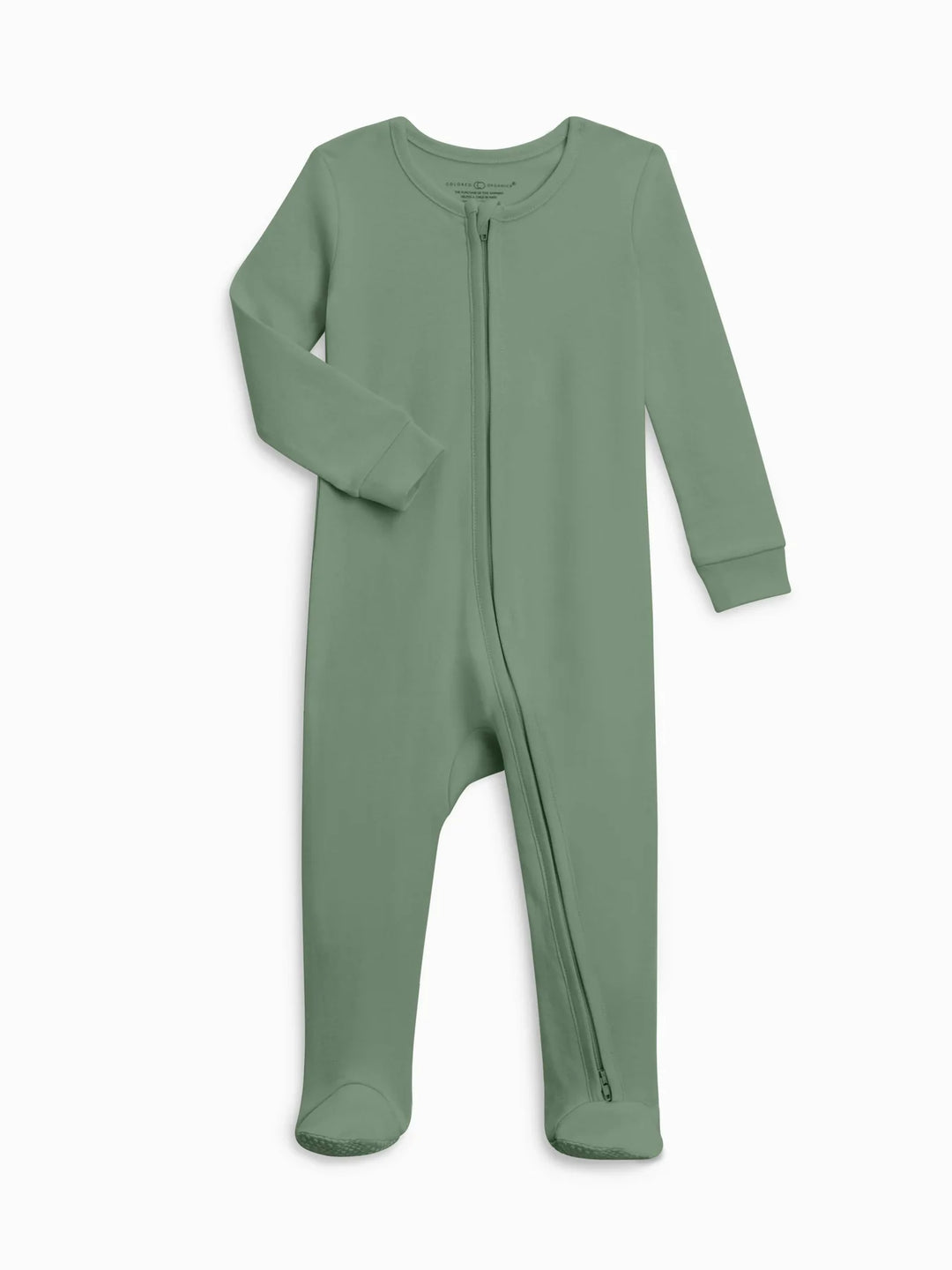 Organic Baby Peyton Zipper Sleeper, variety of colors