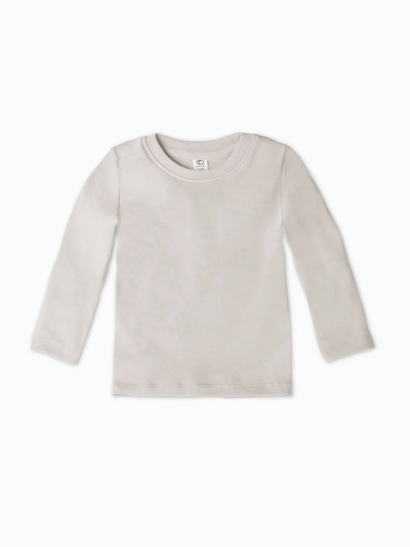 Turk Long Sleeve Crew Neck Shirt in Natural or Stone Color
