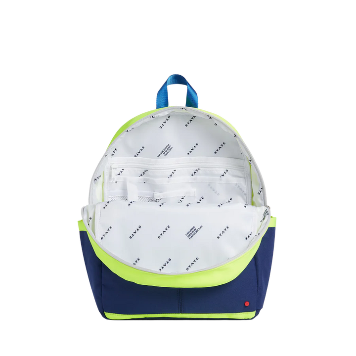 Navy Neon Kane Backpack