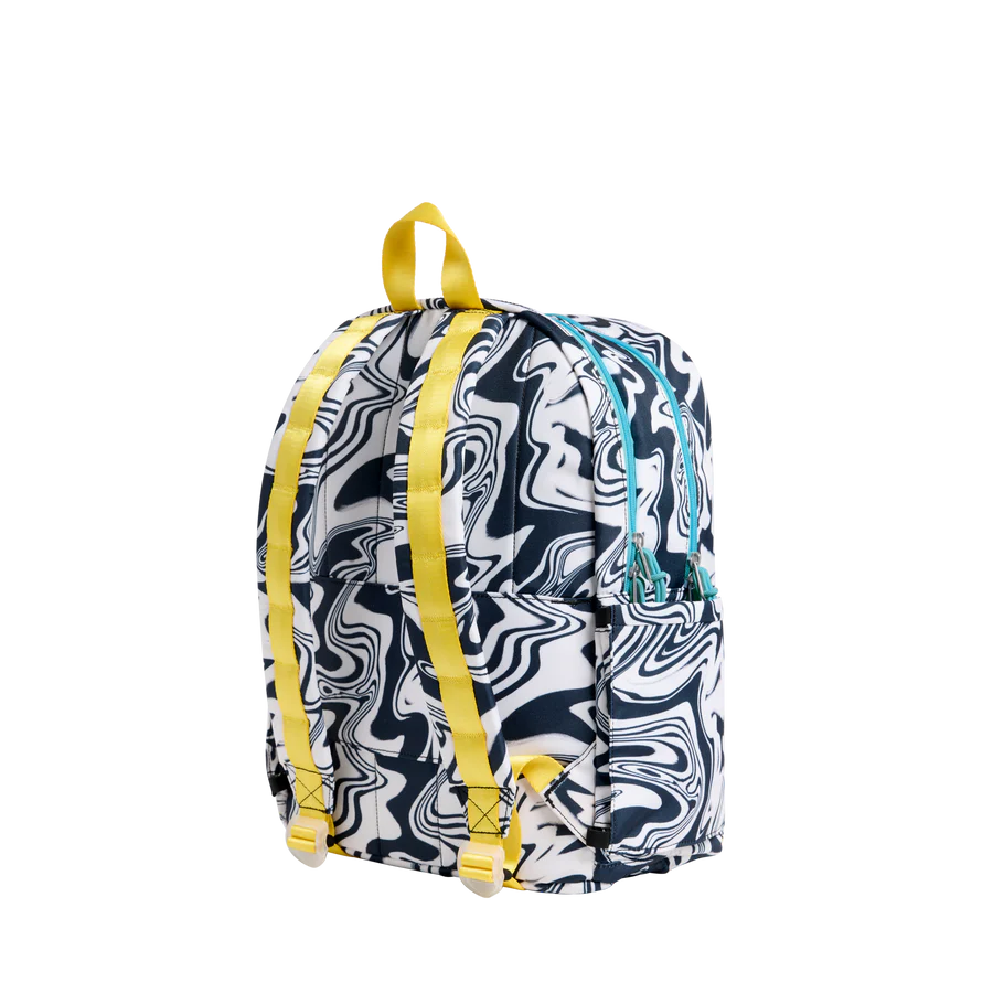 Marbled Kane Double Pocket Backpack