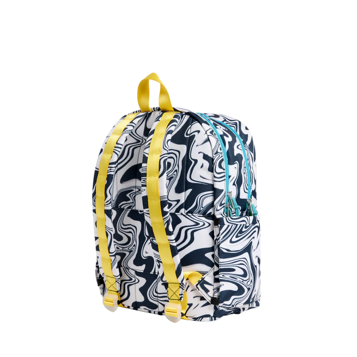 Marbled Kane Double Pocket Backpack