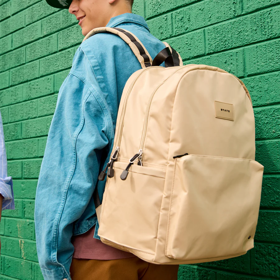 Woven Reed Backpack Reed Backpack Large Safari – Stitching Around Collections