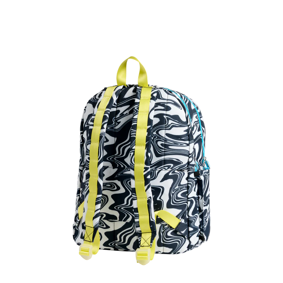 Marbled Kane Double Pocket Large Backpack