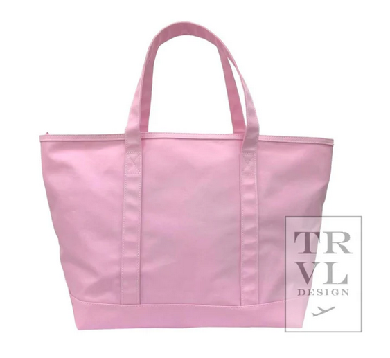 Canvas Coated Totes in 3 Sizes and a Variety of Colors by TRVL