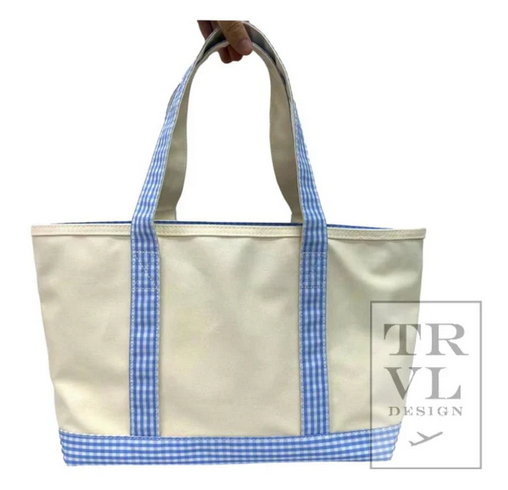 Canvas Coated Totes in 3 Sizes and a Variety of Colors by TRVL