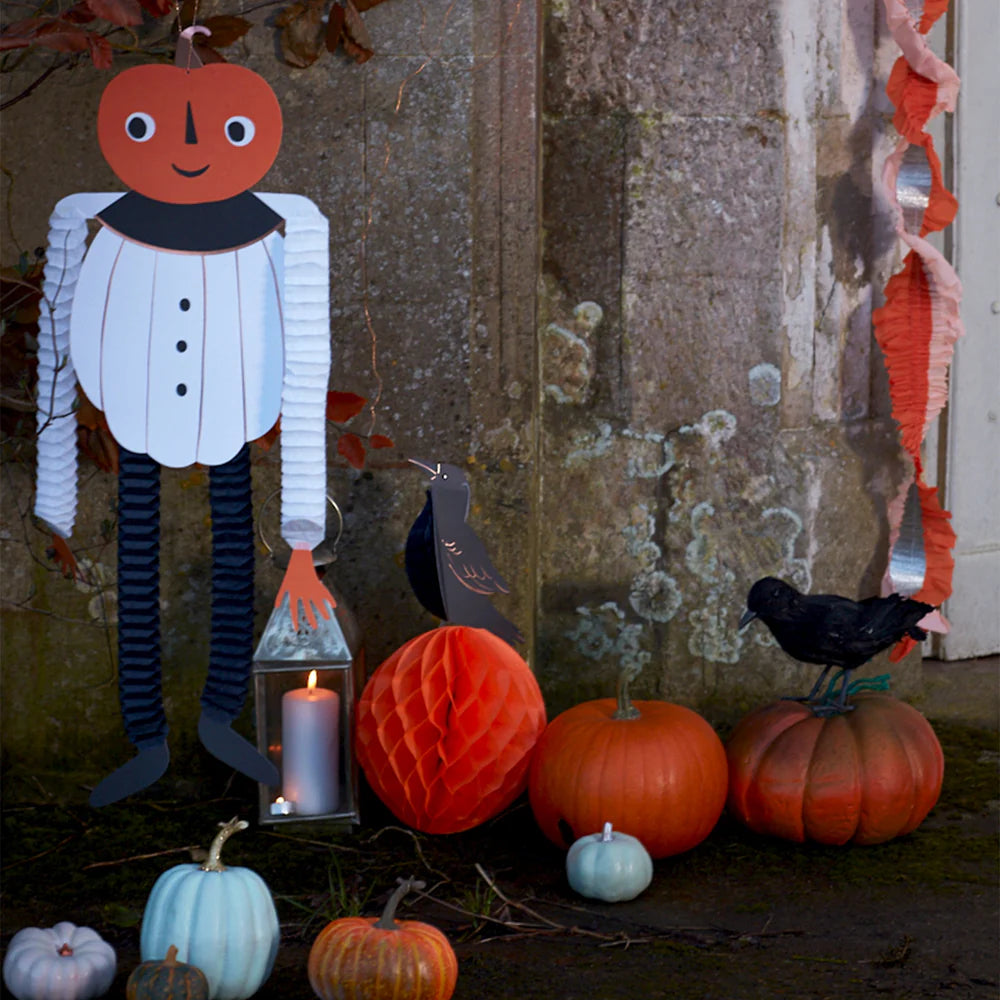 Stitching Around Halloween Honeycomb Decorations - Thumbnail 2