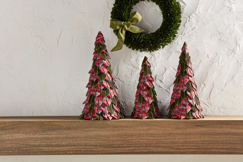 Tartan Ribbon Tree Set - Thumbnail 2