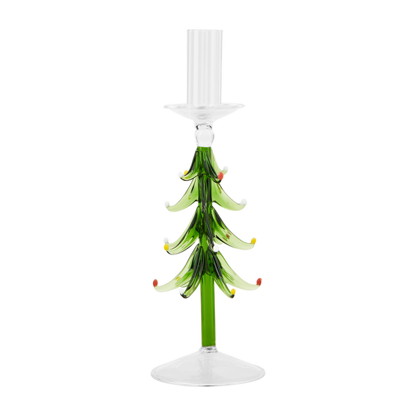 Glass Tree Taper Holders - Thumbnail 2