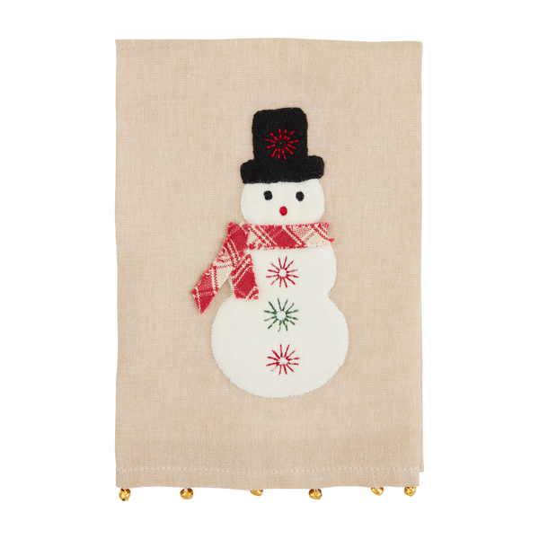 Felt Applique Christmas Towels in 3 Styles