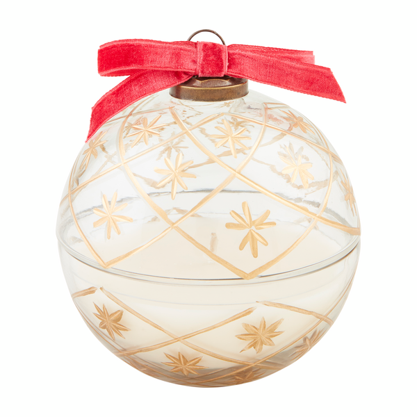 GLASS ORNAMENT CANDLES IN 3 STYLES