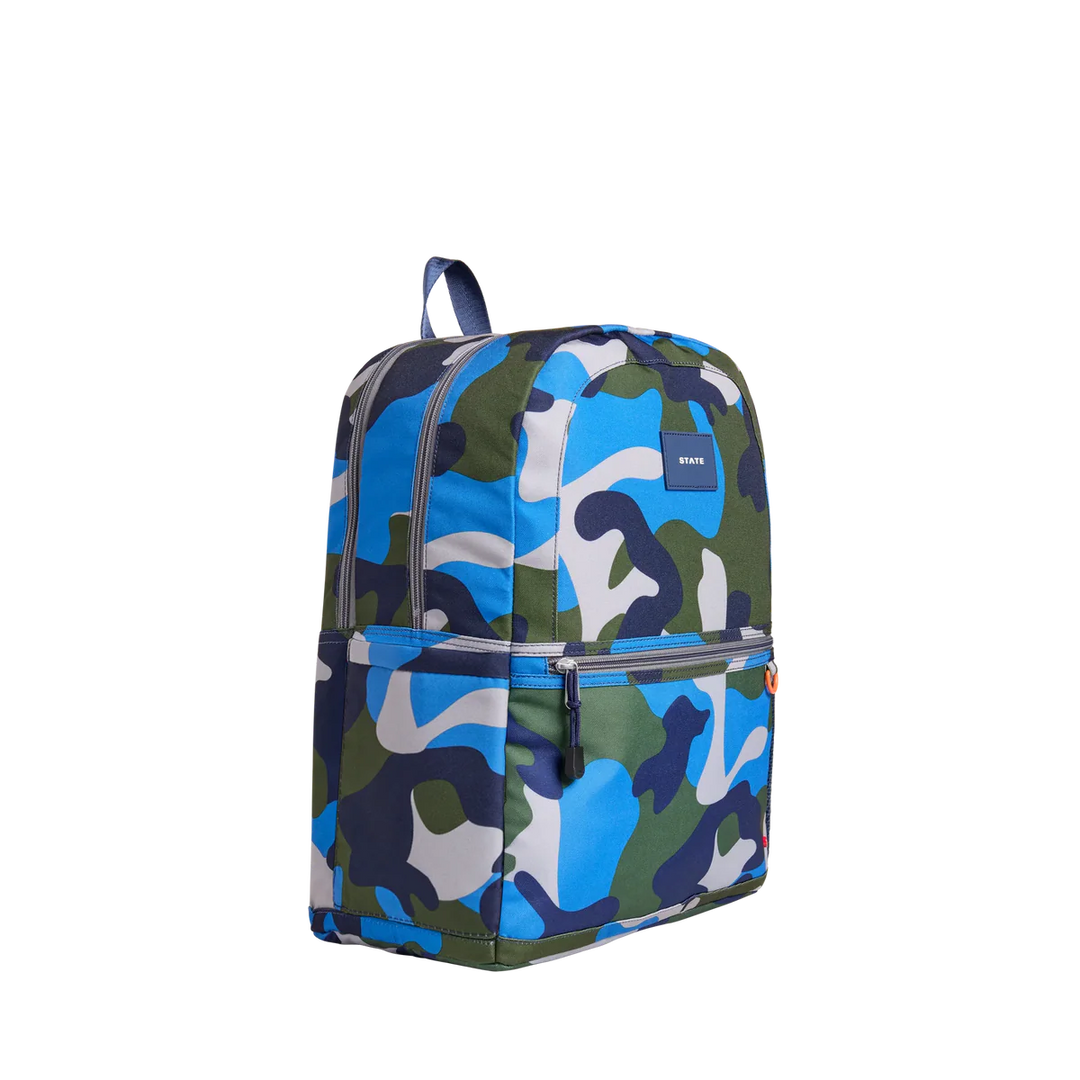 Travel Camo Kane Double Pocket Backpack