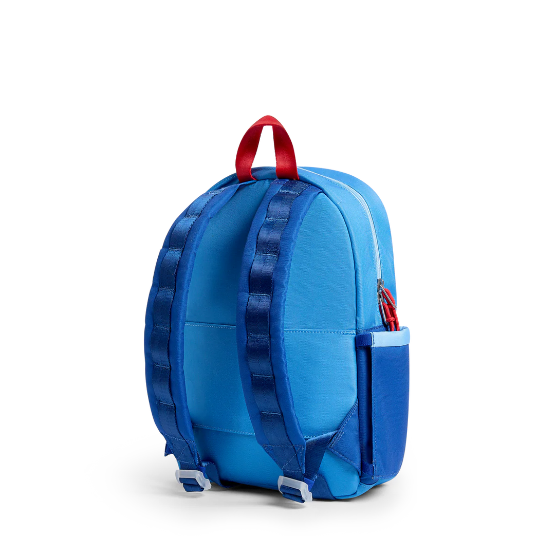 Blue/Light Blue Colorblock Kane Mini Backpack – Stitching Around Collections
