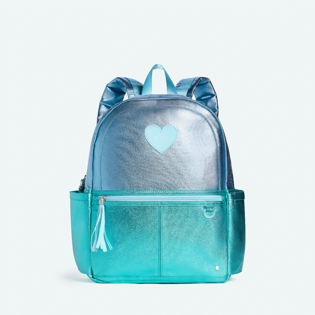 Backpack with a heart design