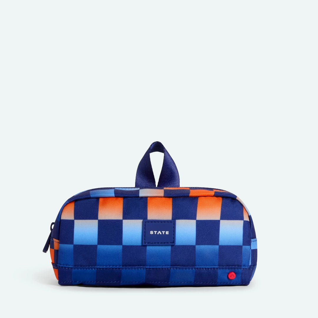 Gradient Checkerboard Clinton Pencil Case
