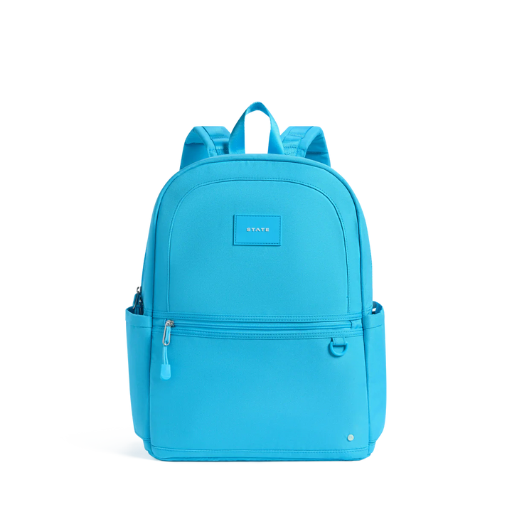 Bright Blue Kane Double Pocket Backpack