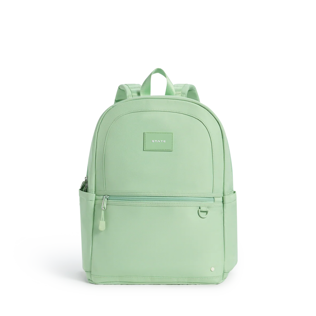 Green Kane Double Pocket Backpack