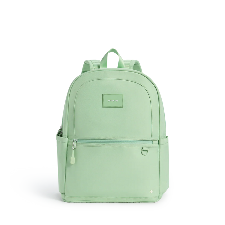Green Kane Double Pocket Backpack