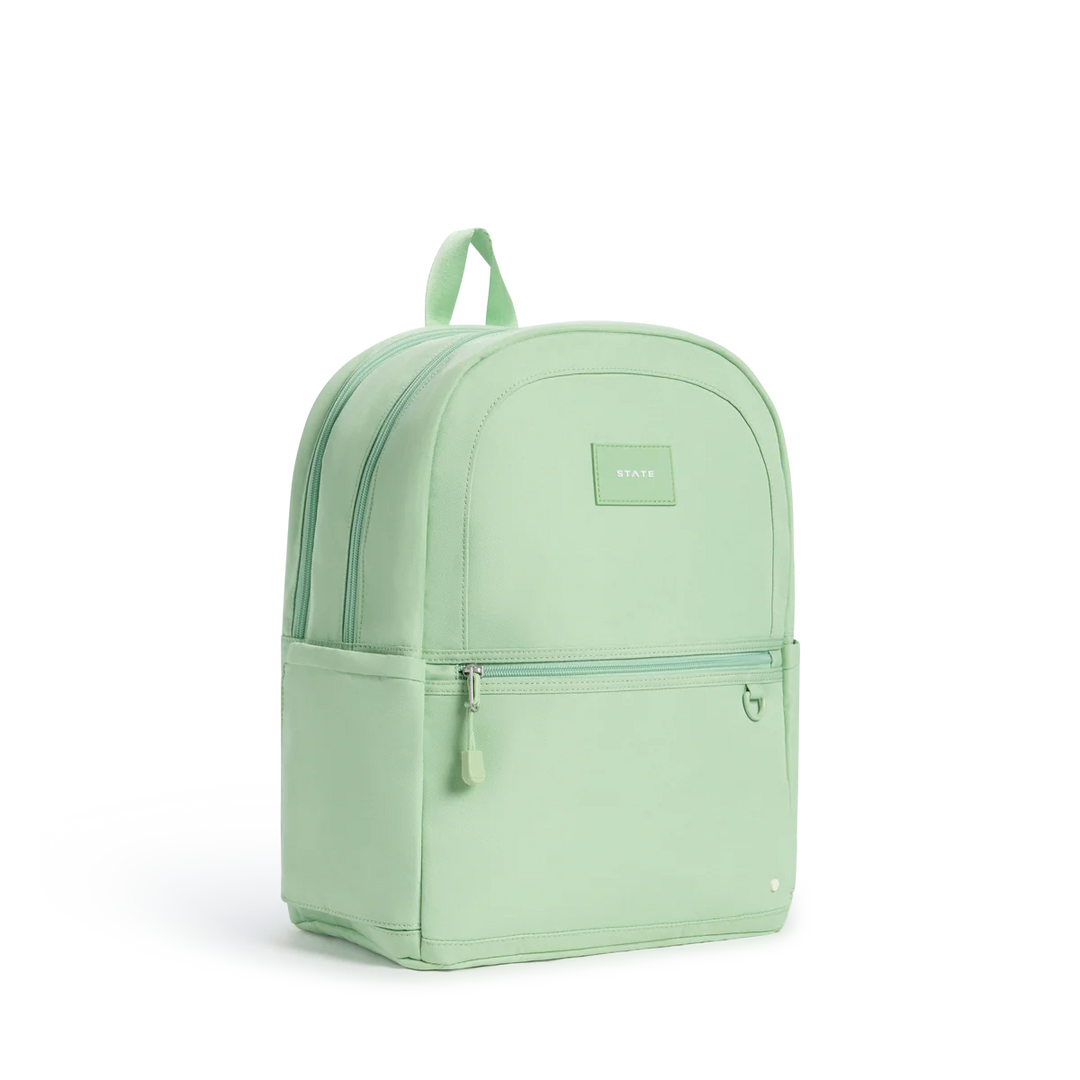 Green Kane Double Pocket Backpack