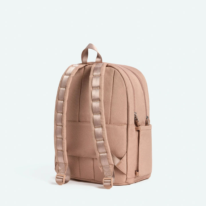MOCHA KANE DOUBLE POCKET BACKPACK