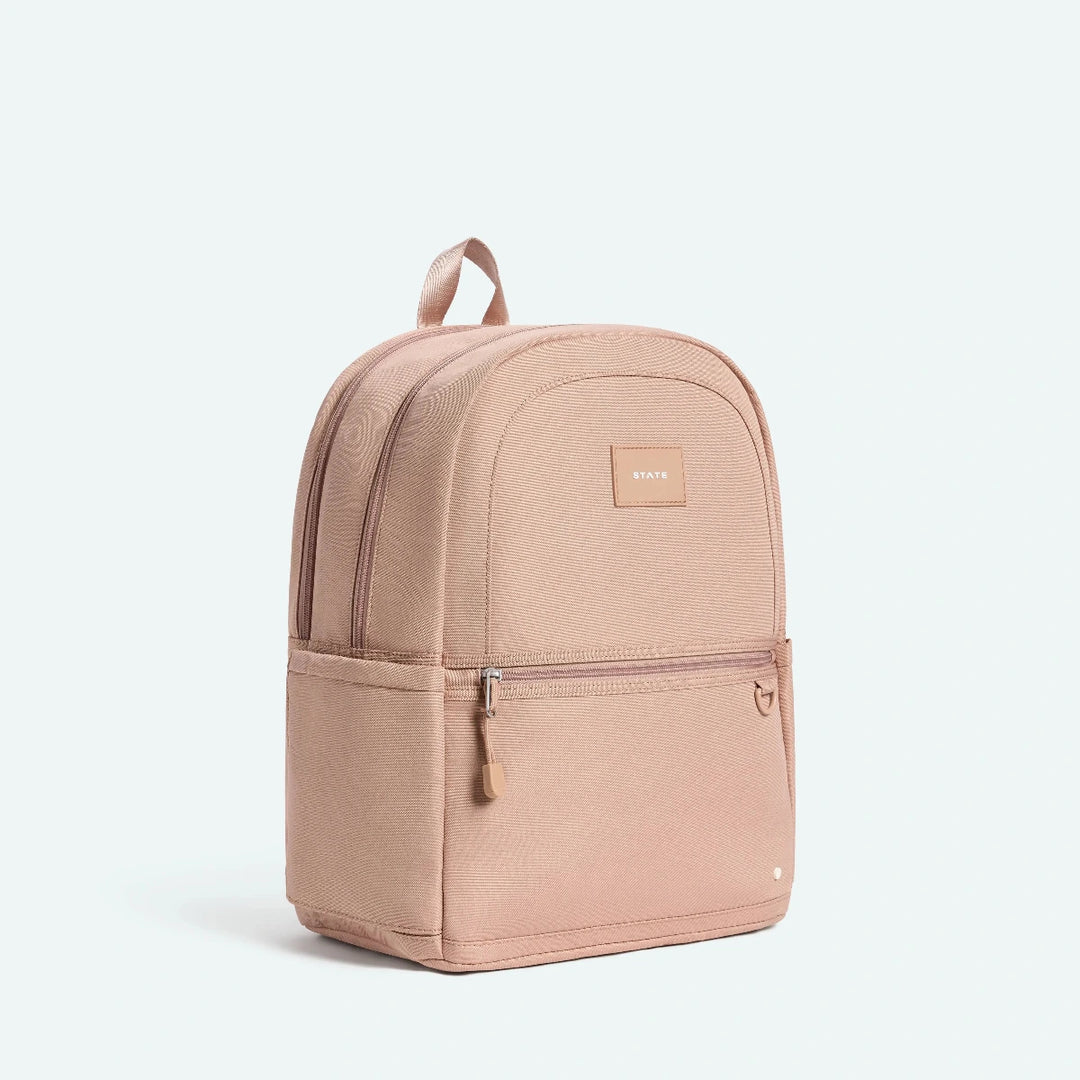MOCHA KANE DOUBLE POCKET BACKPACK