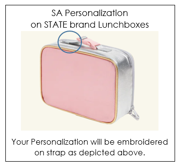 STATE Rodgers Lunch Box Strawberry Check