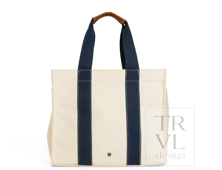Tall Tote - Coated Canvas