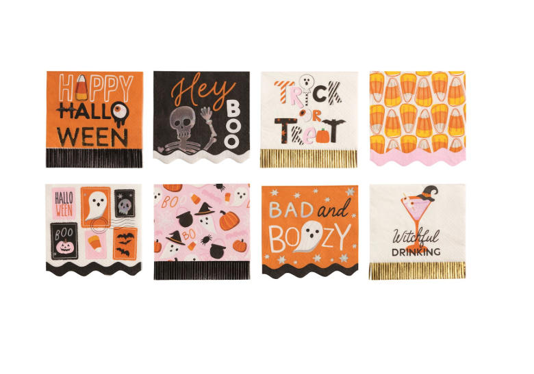 Halloween Cocktail Napkin