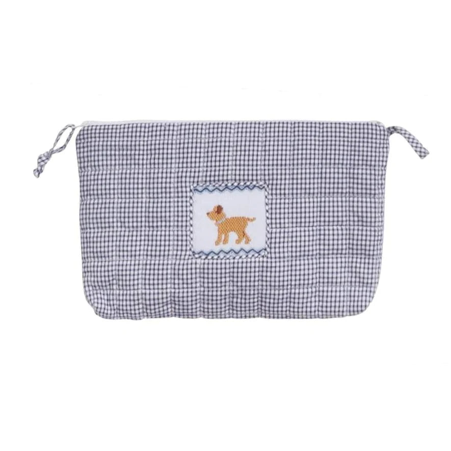 Quilted Dog Labrador Pouch