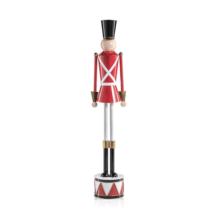 METAL FESTIVE DECORATIVE SOLDIER 20.75"