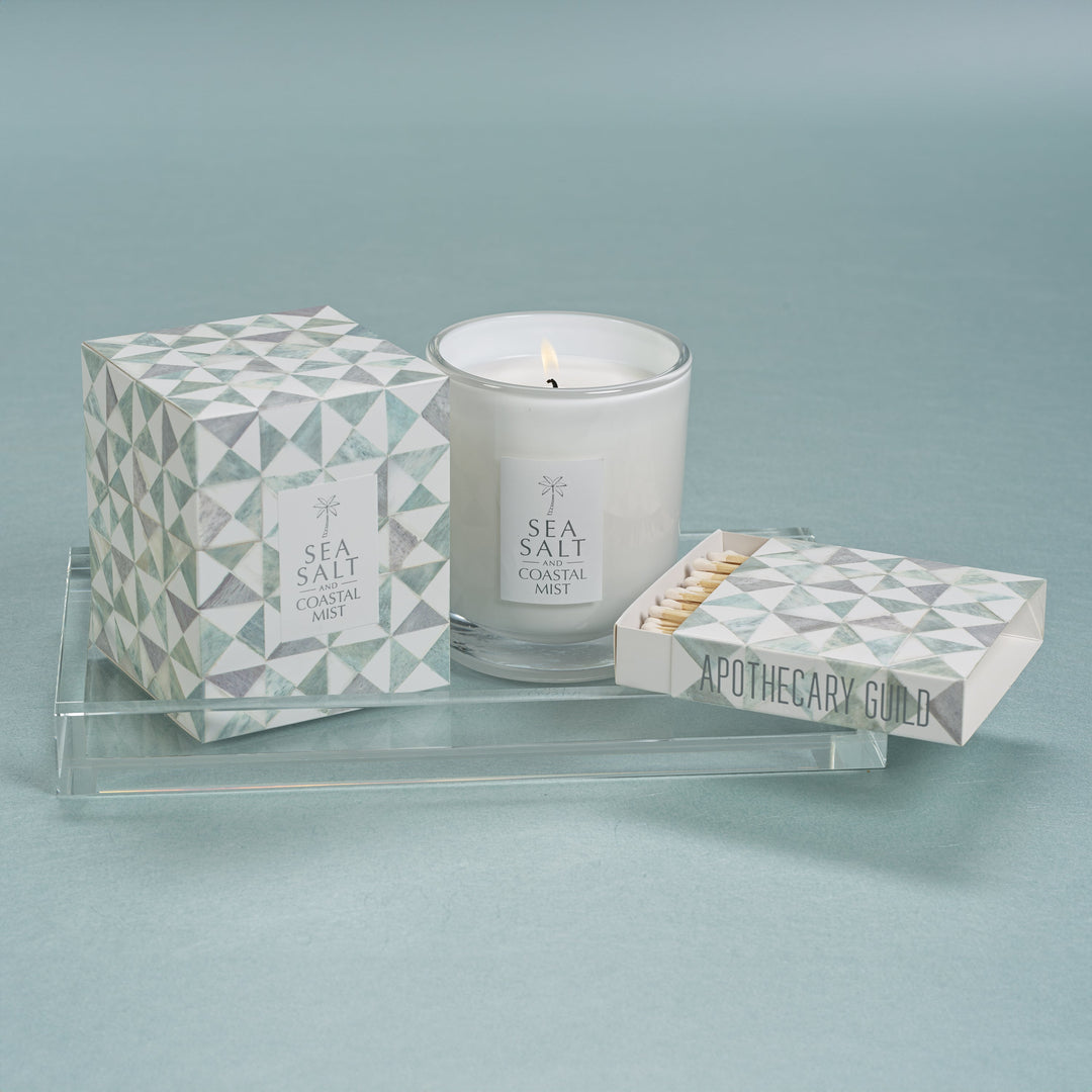 Martinez Sea Salt & Coastal Mist Scented Candle