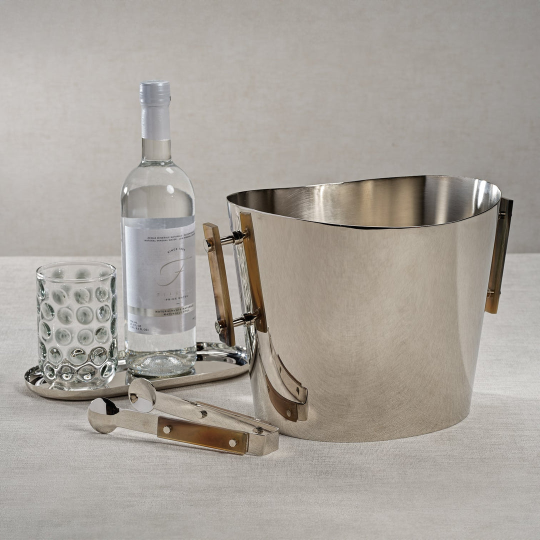 Ice Bucket with Horn Handles - Small