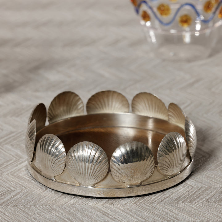 Sur Mer Shell Design Wine Coaster