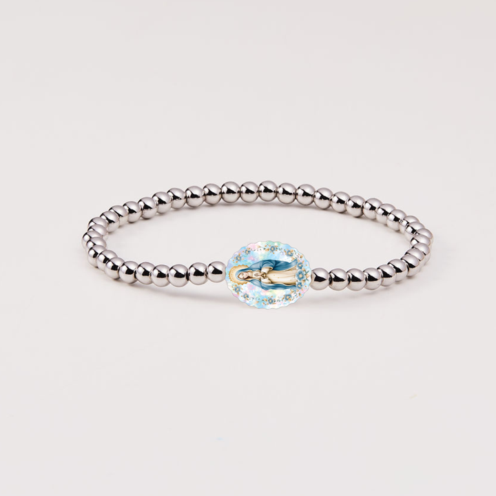 HOLY WATER MIRACULOUS BRACELET : Yellow Gold