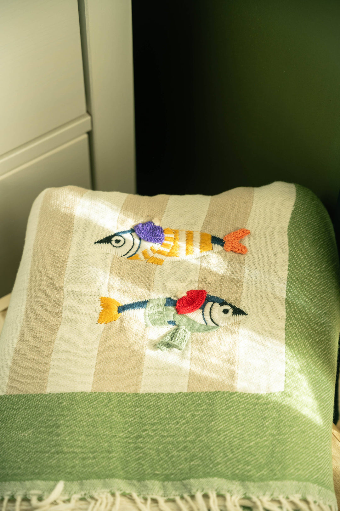 Maris Hand-Stitched Throw