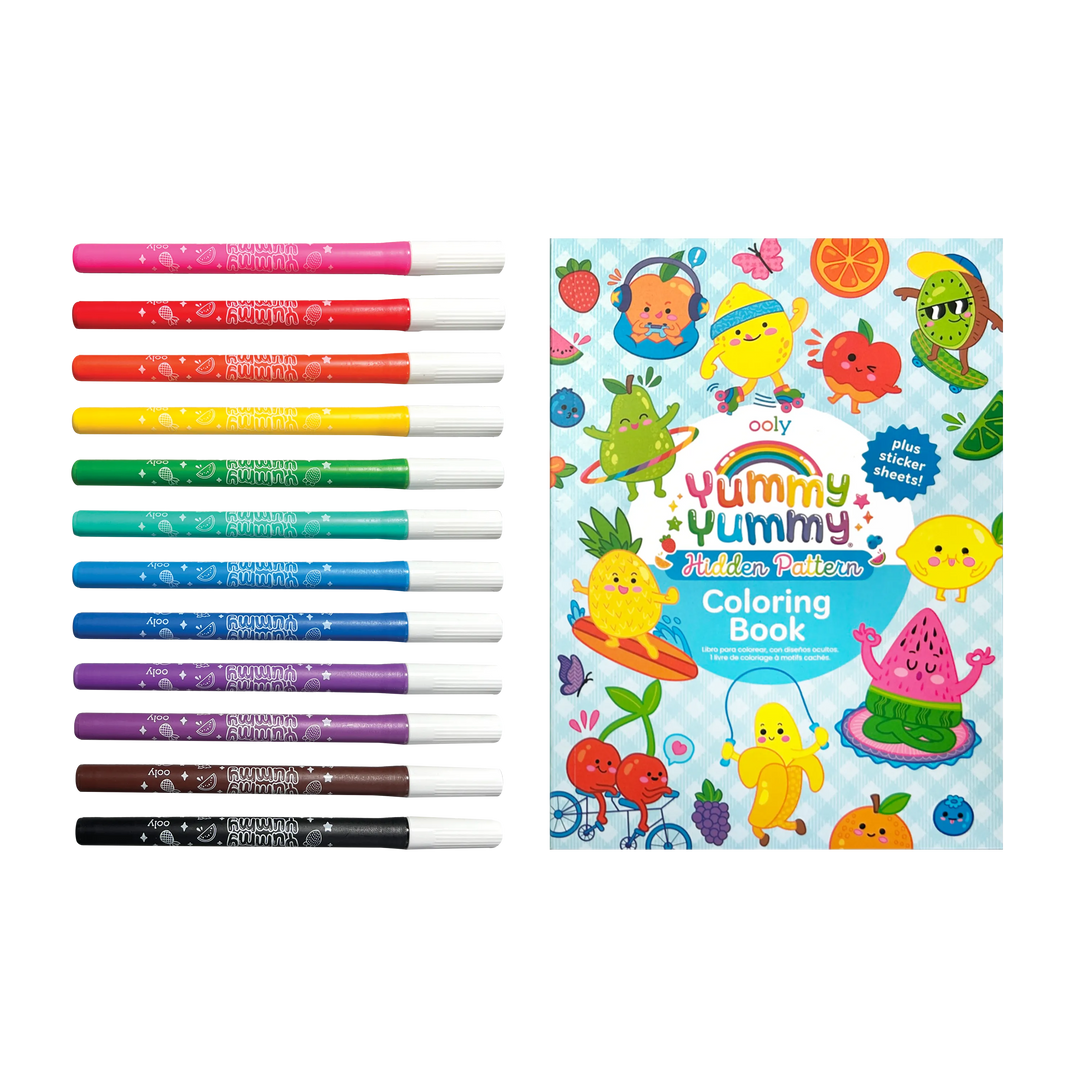 Yummy Yummy: Scented Coloring Kit