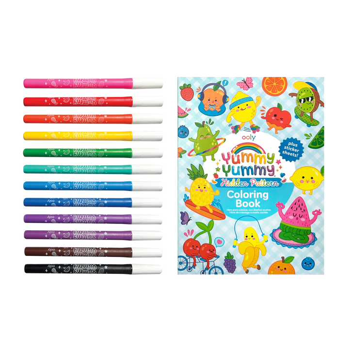 Yummy Yummy: Scented Coloring Kit
