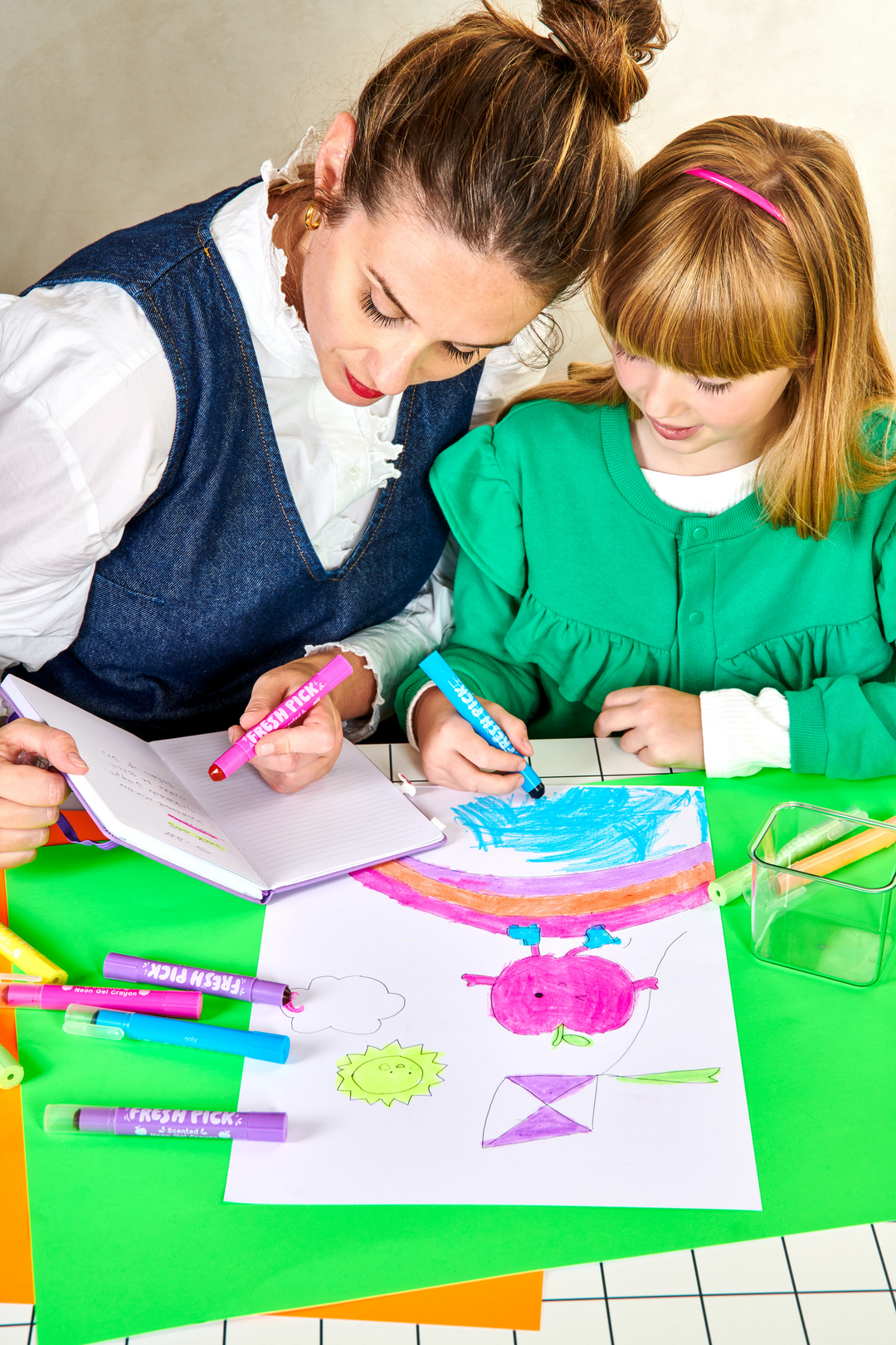Fresh Pick: Apple Scented Gel Crayons (Set of 6)