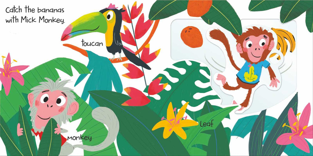 Slide and Peek - In The Wild by Little Genius Books: Board Books; 10 pages / English