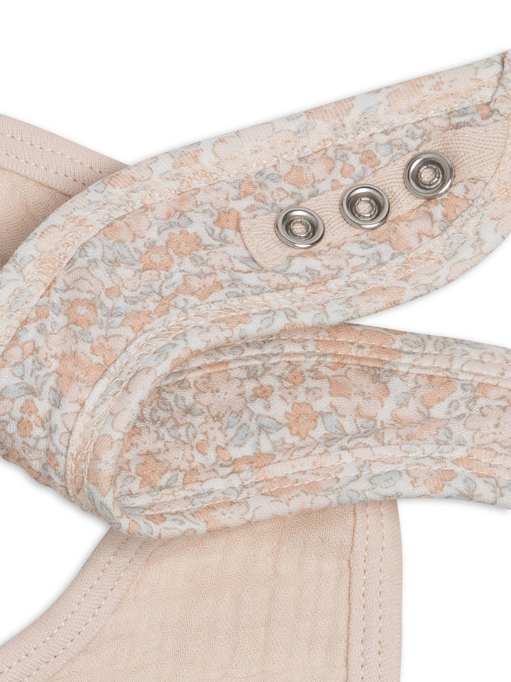 2-Pack Muslin Bibs - Belmont Floral + Shell