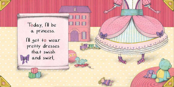 Today I'll Be a Princess by Paula Croyle: Board Books; 12 pages / English