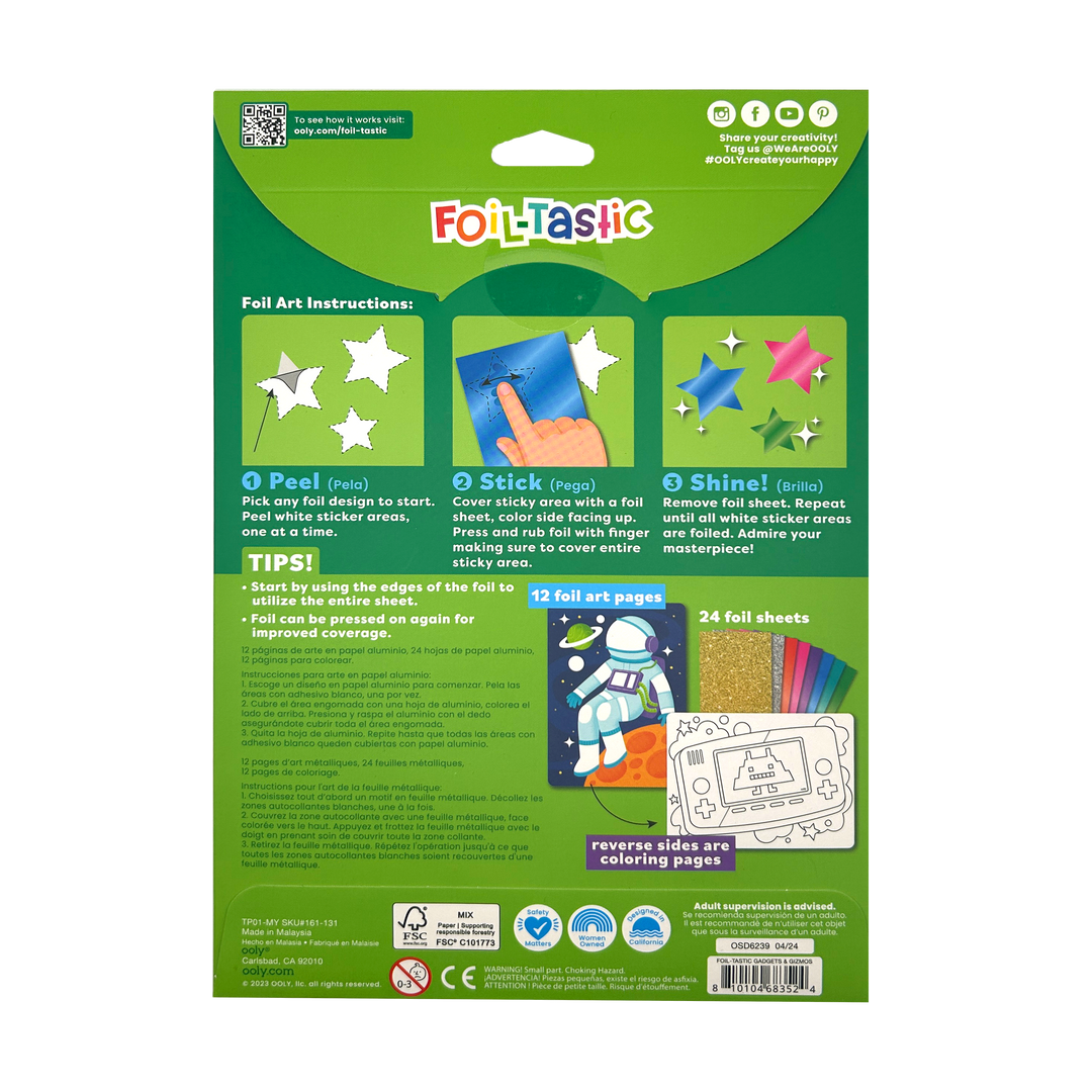 Foil-tastic: Foil Art & Coloring Fun - Gadgets & Gizmos (36