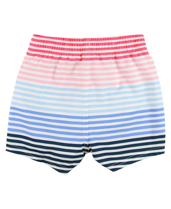 Ocean Horizon Swim Trunks Multi-Color