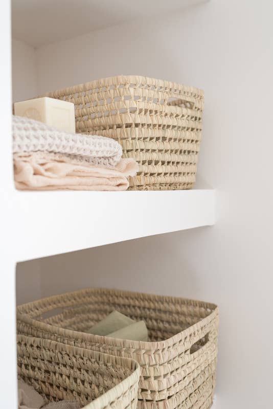 Handwoven Moroccan Storage Baskets – Sizes: Large