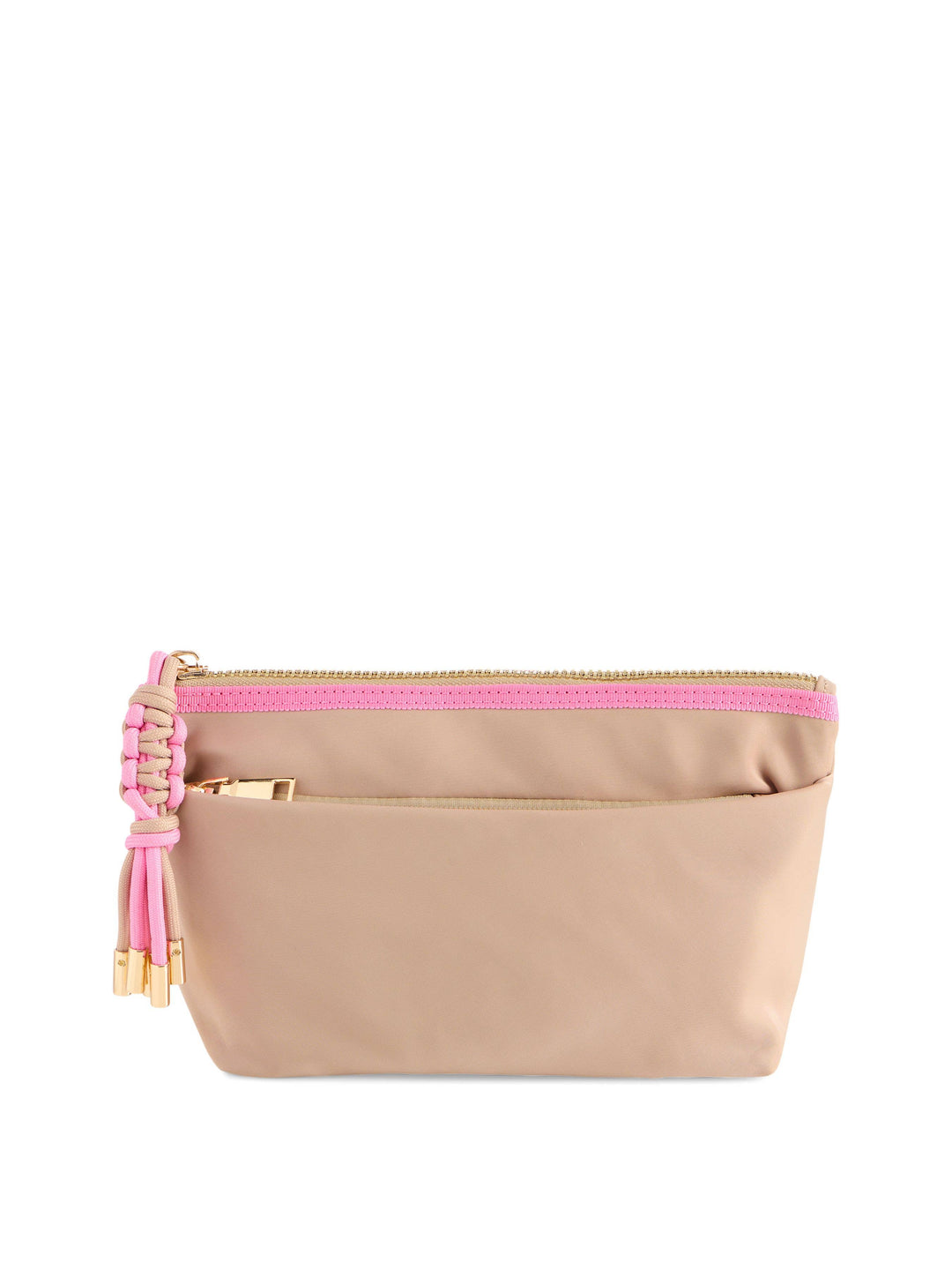 JET ZIP POUCH: TAN