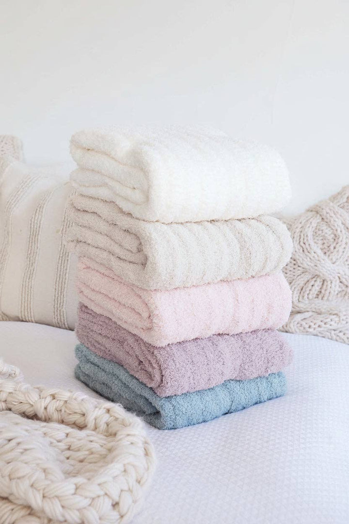 CuddleLane™ Luxe Blankets | (72" x 48") / Shell