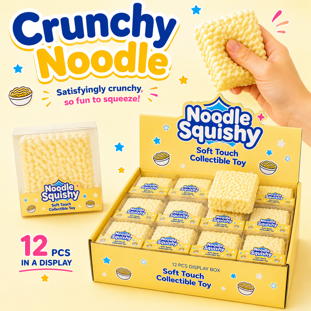 Crunchy Noodle Squishy (ASMR Crunch)
