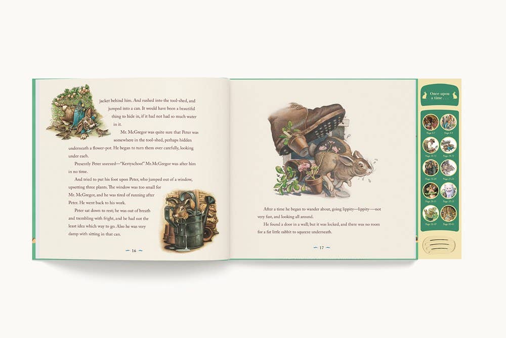 The Classic Tale of Peter Rabbit: A Press and Play Storybook