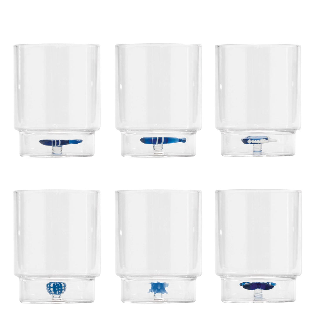 Teca Mare Tumbler Assorted Set of 6