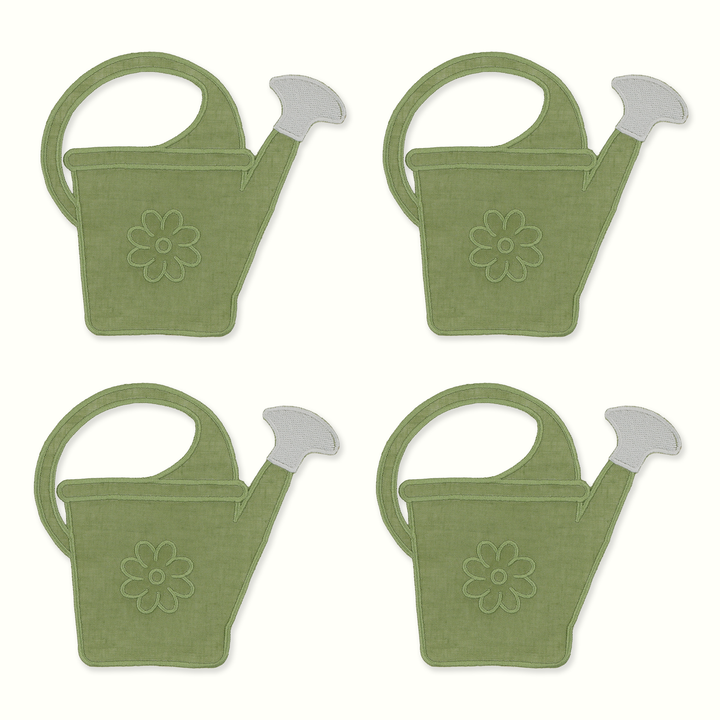 Watering Can Cocktail Napkins - Set of 4