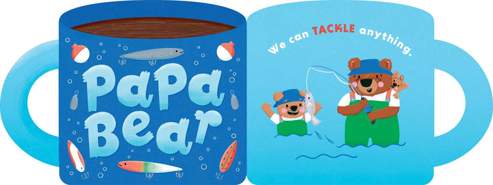 Grandest Grandpa (A Mugs & Kisses Shaped Board Book for Toddlers) by Teresa Bonaddio